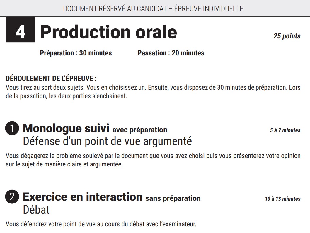 DELF B2 Tout Public 2023 – Exemple De Production Orale Avec Conseils Et ...